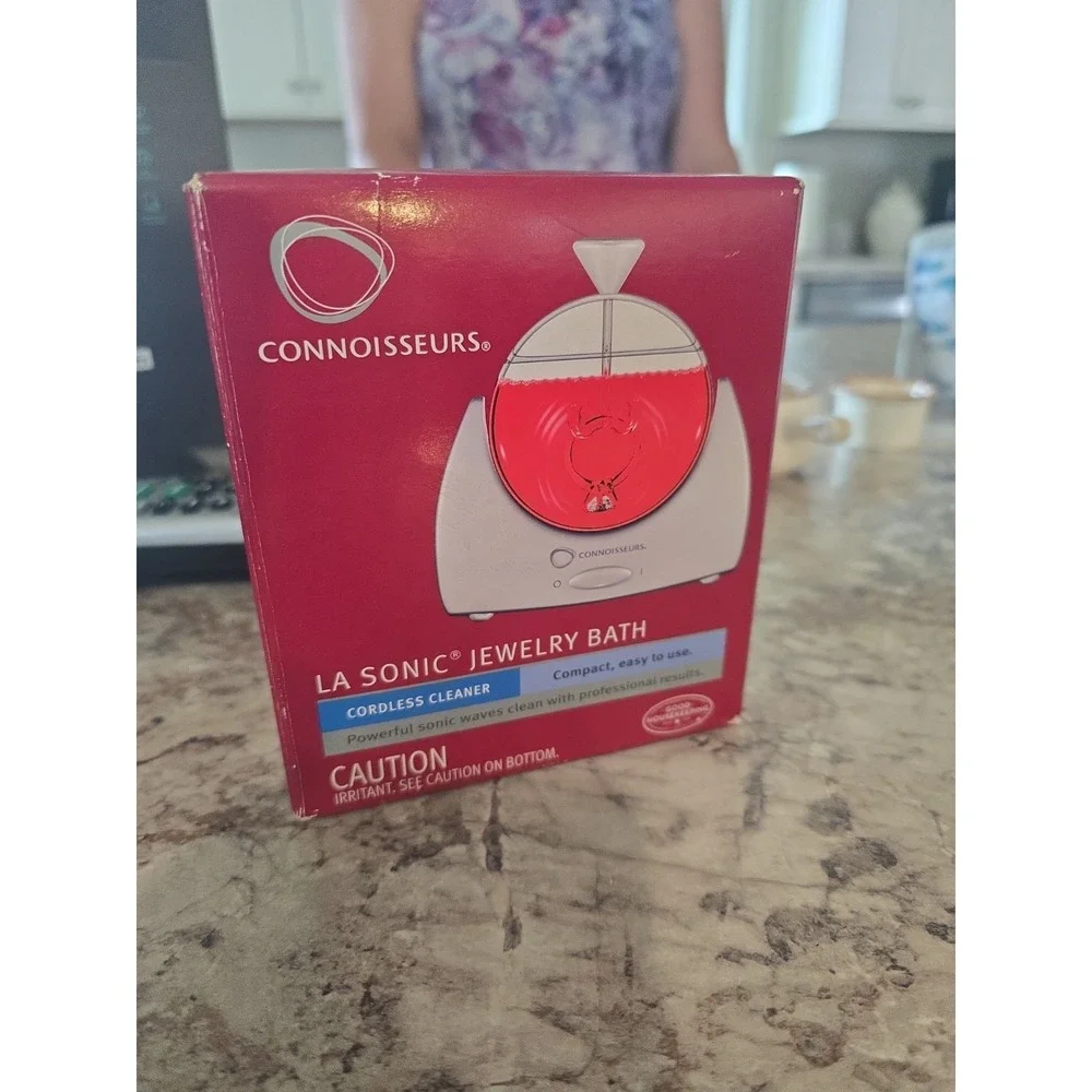 New Connoisesseurs Jewelry Cleaner Sonic Cordless Good Housekeeping Seal